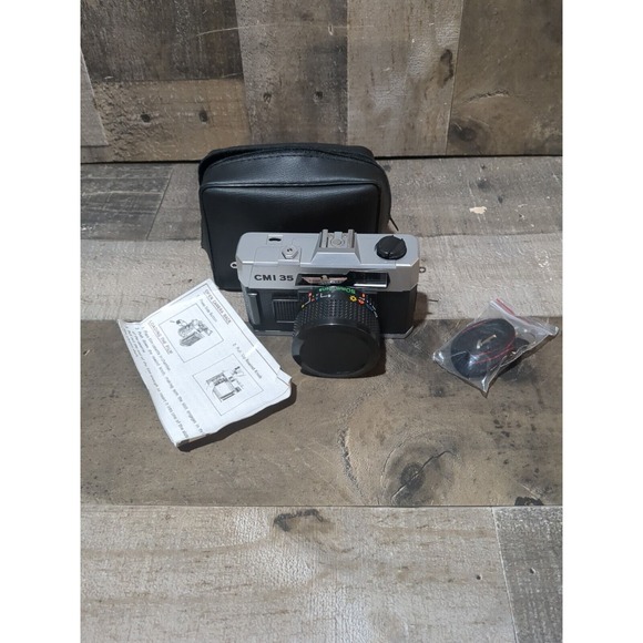 CMI 35 mm Point‎ & Shoot Camera, Pouch, strap and instructio - Picture 2 of 7